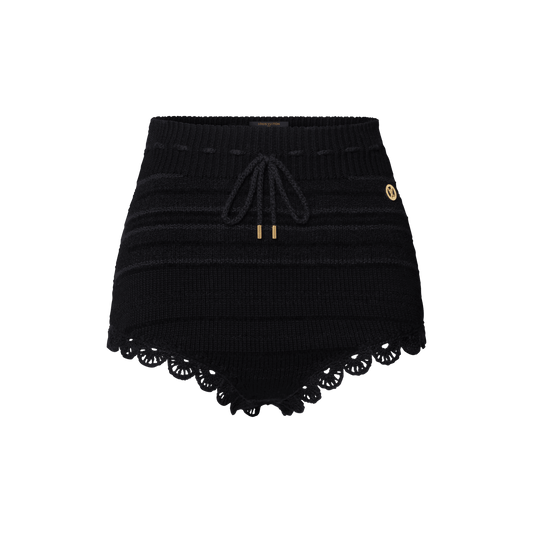 Women's Striped Knit Drawstring Briefs