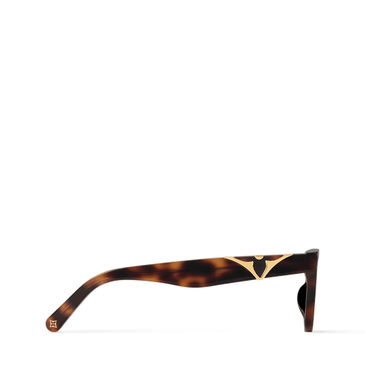 Women's Flower Low Cat Eye Sunglasses