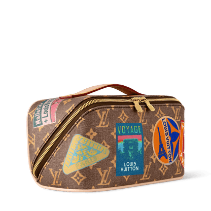 Toiletry Bag 2 Compartments Monogram Canvas M14744