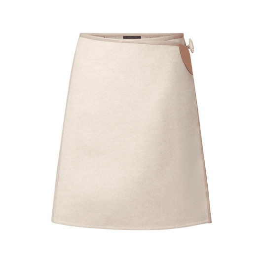 Women's Toggle Detail Wrap Skirt