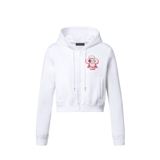 Women's Vivienne Patch Cropped Hoodie