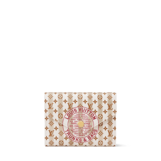 Women's Victorine Wallet Minigram Canvas Compact Wallet M29024