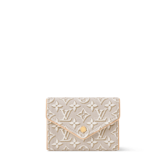 Women's Victorine Wallet Monogram Emblème Jacquard Compact Wallet M2A152