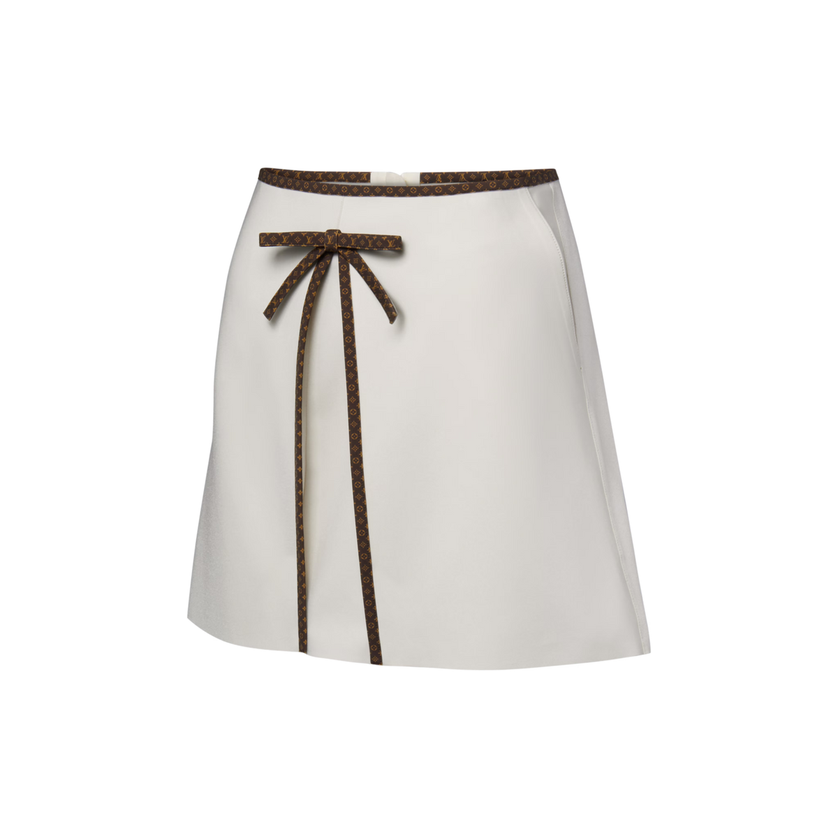 Women's Monogram Bow Mini Skirt
