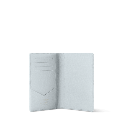 Passport Cover Monogram Origine Bleu Courrier M27614