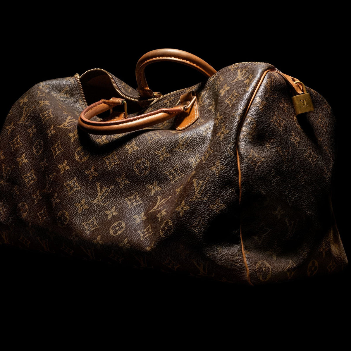 Women's Cosmetic Purse Monogram Coated Canvas Pouch M25653
