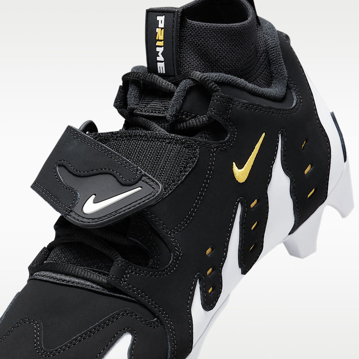 Diamond Turf 96 TD Football Cleats Black/Varsity Maize/White
