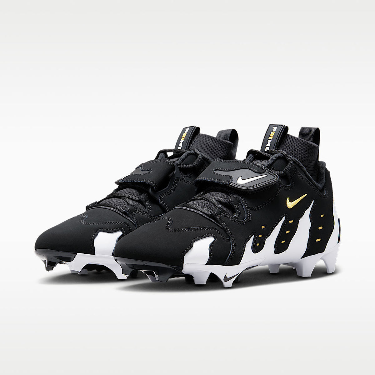 Diamond Turf 96 TD Football Cleats Black/Varsity Maize/White