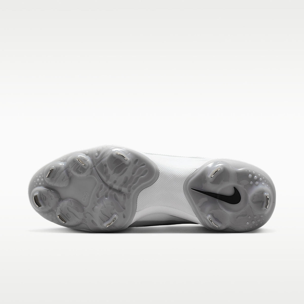 Diamond Standout MTL Baseball Cleats Wolf Grey White Black