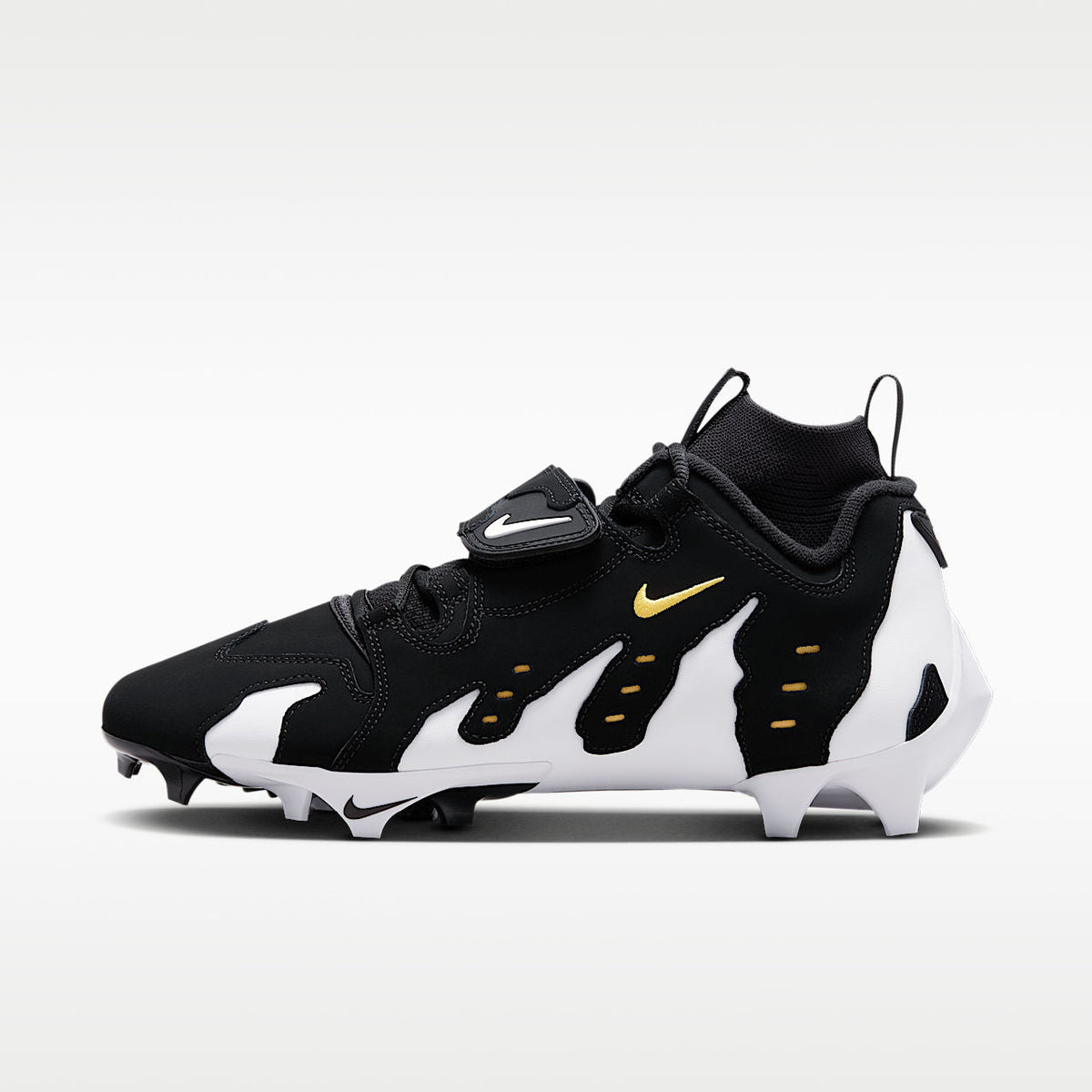 Diamond Turf 96 TD Football Cleats Black/Varsity Maize/White