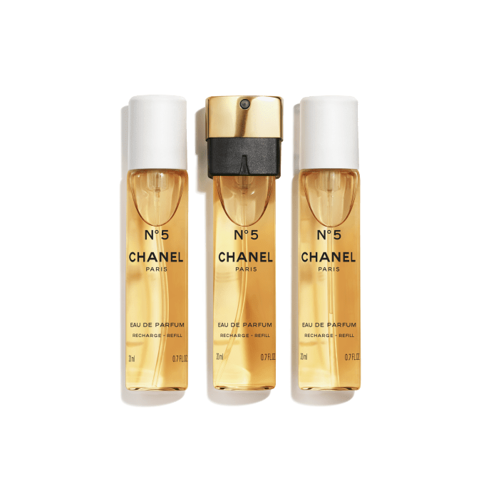 N°5 Eau de Parfum Twist and Spray Refill