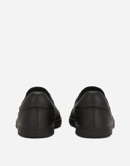 Men's Saint Tropez Sneakers Perforated Calfskin Black