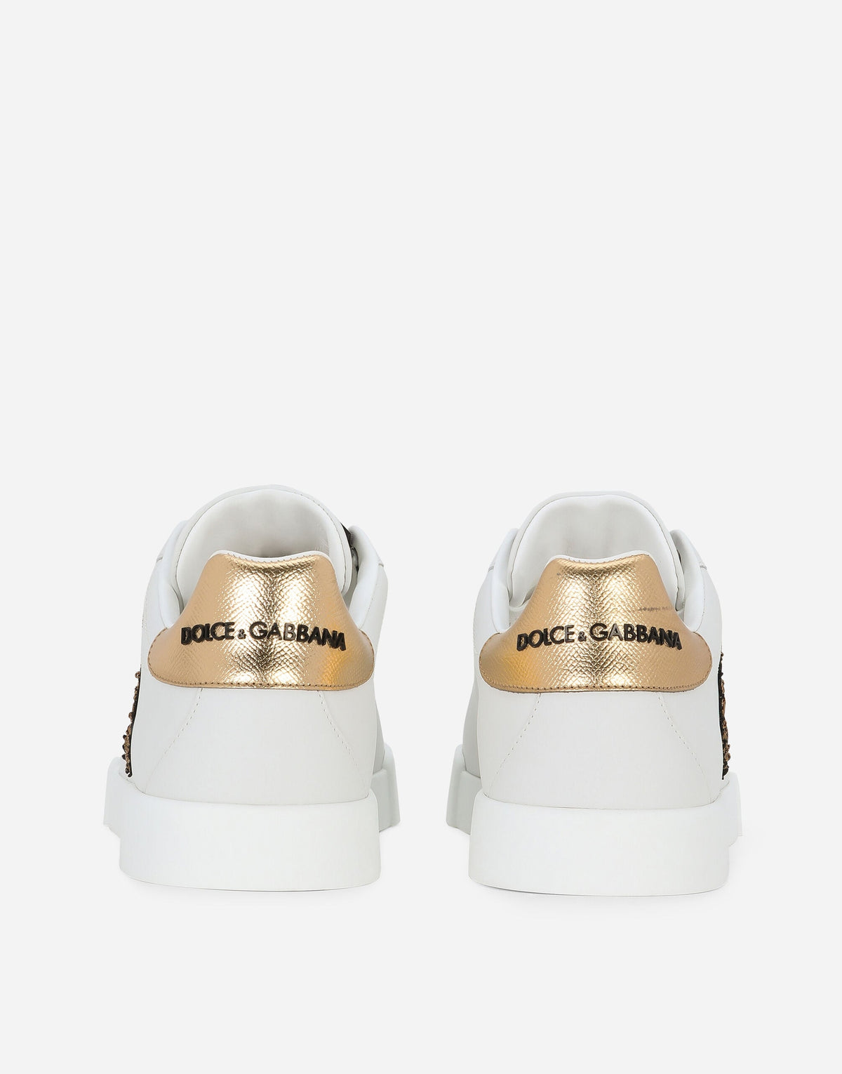Portofino Calfskin Nappa Sneakers With Crown Patch Multicolor Men's