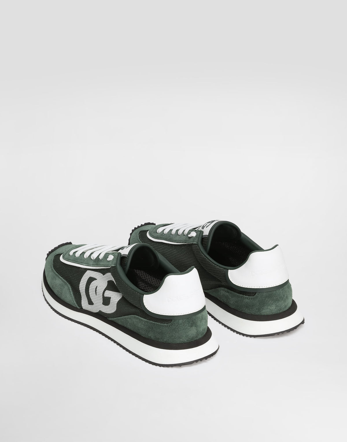 Men's DG CUSHION Mixed-Material Sneakers Green