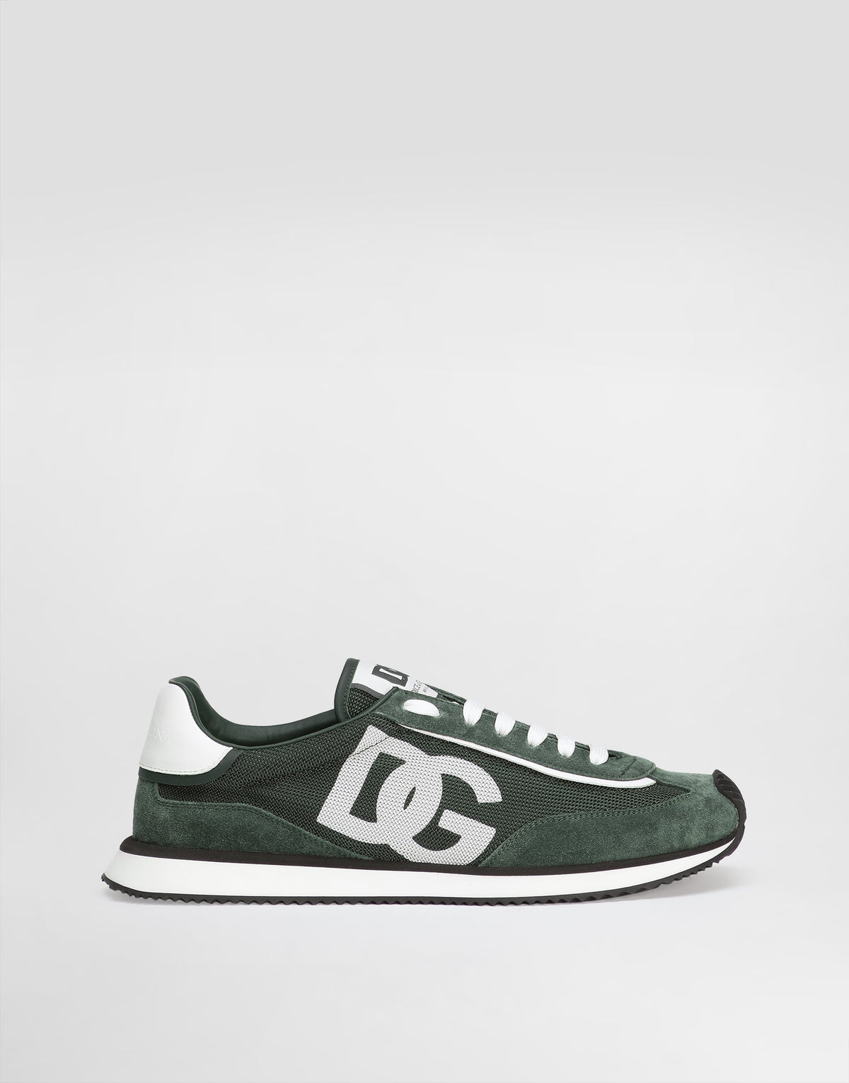 Men's DG CUSHION Mixed-Material Sneakers Green