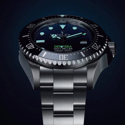 136660 Sea-Dweller Deepsea D-Blue Dial 44mm Stainless Steel Menâ€TMs Watch