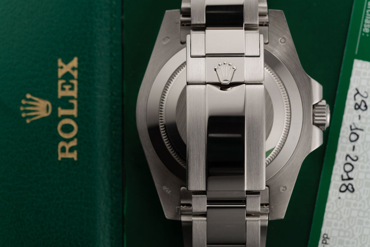 GMT-Master II Oyster, 40 mm, white gold M126719BLRO-0003