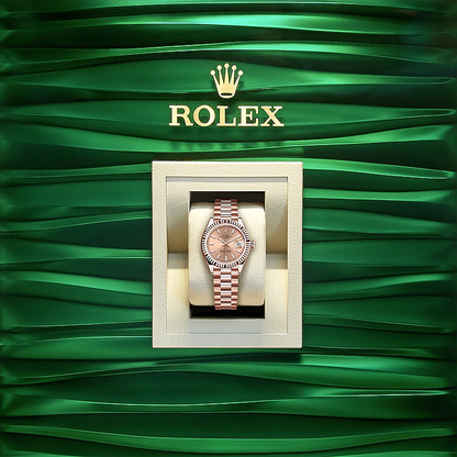 Lady-Datejust 28, 18k Everose Gold, Ref# 279175-0025