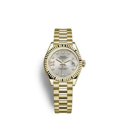Lady-Datejust 28, 18k Yellow Gold, Ref# 279178-0002