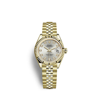 Lady-Datejust 28, 18k Yellow Gold, Ref# 279178-0016